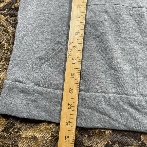 Vtg Y2K Roxy Bohemian Gray Pullover Sweater Womens Size Large Floral - Picture 7 of 8